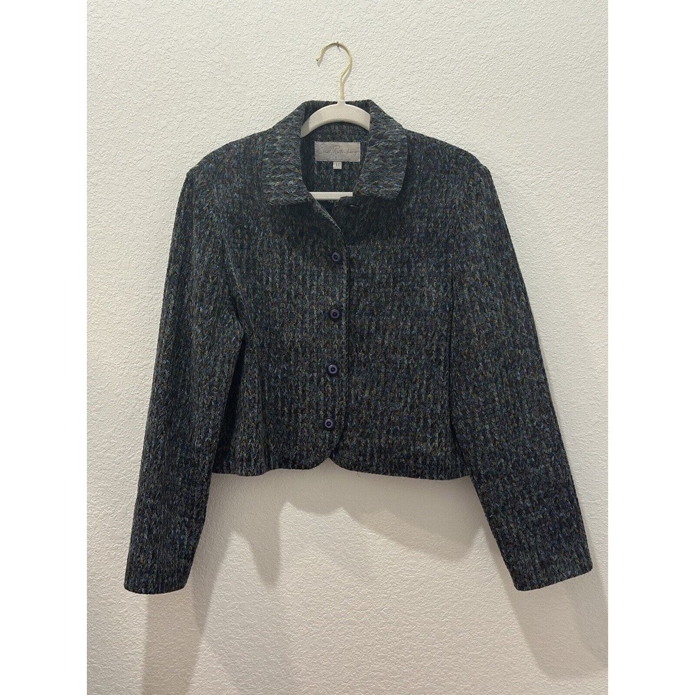 Womens Vintage Earl Rutenerg Dress Knit Pattern Jacket Size L In Good Condition